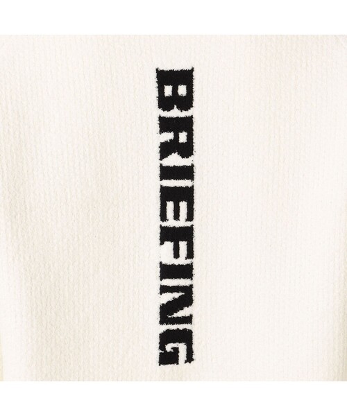 BRIEFING(ブリーフィング)の「【BRIEFING GOLF/ブリーフィングゴルフ】WOMEN’S AIRY YARN KNIT CREWNECK(ニット/セーター・レディース・チャコール/ホワイト/ブラウン系その他6・S/M)」の5枚目の写真