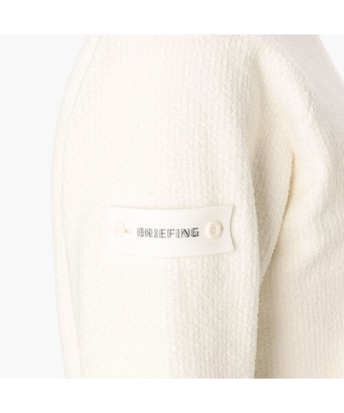 BRIEFING(ブリーフィング)の「【BRIEFING GOLF/ブリーフィングゴルフ】WOMEN’S AIRY YARN KNIT CREWNECK(ニット/セーター・レディース・チャコール/ホワイト/ブラウン系その他6・S/M)」の8枚目の写真