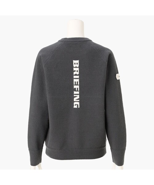 BRIEFING(ブリーフィング)の「【BRIEFING GOLF/ブリーフィングゴルフ】WOMEN’S AIRY YARN KNIT CREWNECK(ニット/セーター・レディース・チャコール/ホワイト/ブラウン系その他6・S/M)」の13枚目の写真