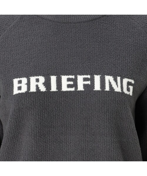 BRIEFING(ブリーフィング)の「【BRIEFING GOLF/ブリーフィングゴルフ】WOMEN’S AIRY YARN KNIT CREWNECK(ニット/セーター・レディース・チャコール/ホワイト/ブラウン系その他6・S/M)」の16枚目の写真