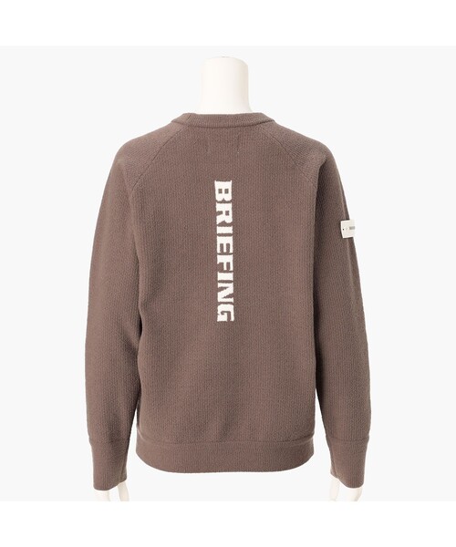 BRIEFING(ブリーフィング)の「【BRIEFING GOLF/ブリーフィングゴルフ】WOMEN’S AIRY YARN KNIT CREWNECK(ニット/セーター・レディース・チャコール/ホワイト/ブラウン系その他6・S/M)」の22枚目の写真