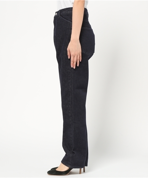 qualite（カリテ）の「120Zジーンズ（デニムパンツ・レディース・ネイビー・1/2）」の3枚目の写真