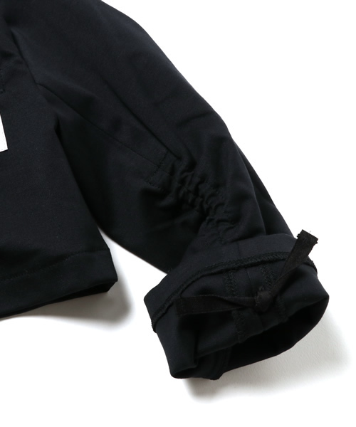 CHUBBYGANG（チャビーギャング）の「アジャスタブルショートジャケット（ブルゾン・キッズ・グレー/ブラック・130/100/120/140/160/150/110）」の7枚目の写真