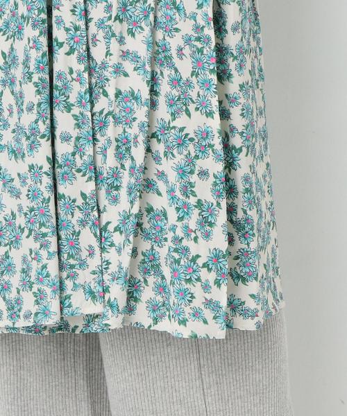 Another Edition（アナザーエディション）の「フラワープリントワンピ－ス（ワンピース・レディース・オフホワイト/ネイビー・FREE）」の13枚目の写真