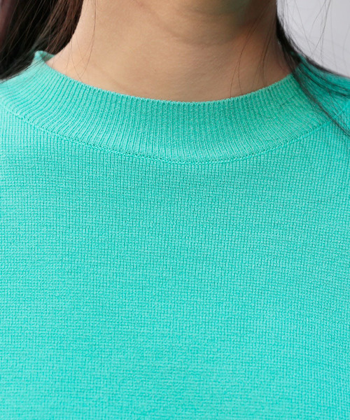 Ameri（アメリ）の「COLOR OVER KNIT（ニット/セーター・レディース・グリーン/ピンク/オレンジ・FREE）」の7枚目の写真