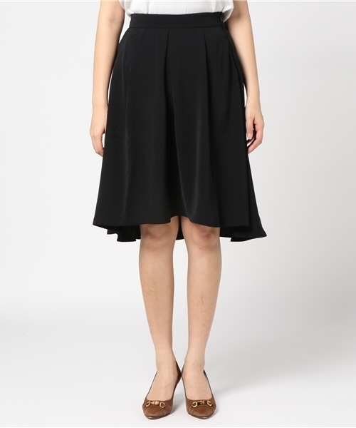 Honeys（ハニーズ）の「アシンメトリーフレアスカート（スカート・レディース・ピンク/グレー/ブラック/キャメル/ネイビー・M/L）」の6枚目の写真