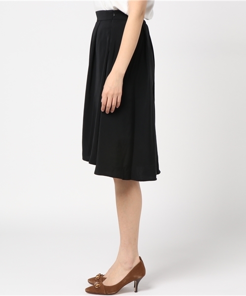 Honeys（ハニーズ）の「アシンメトリーフレアスカート（スカート・レディース・ピンク/グレー/ブラック/キャメル/ネイビー・M/L）」の7枚目の写真