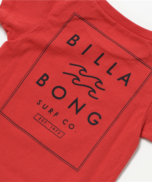 BILLABONG（ビラボン）の「BILLABONG キッズ Ｔシャツ CLEAN LOGO（Tシャツ/カットソー・キッズ・レッド/ホワイト/ブラック・150/110/130/90）」の7枚目の写真