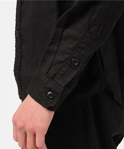 HYSTERIC GLAMOUR（ヒステリックグラマー）の「長袖ミリタリーSH（シャツ/ブラウス・メンズ・カーキ/グリーン系カモフラージュ/ブラック・SMALL/MEDIUM/LARGE）」の7枚目の写真