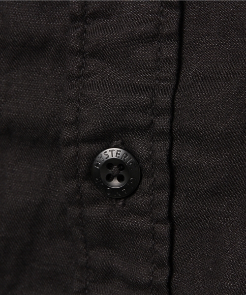 HYSTERIC GLAMOUR（ヒステリックグラマー）の「長袖ミリタリーSH（シャツ/ブラウス・メンズ・カーキ/グリーン系カモフラージュ/ブラック・SMALL/MEDIUM/LARGE）」の12枚目の写真