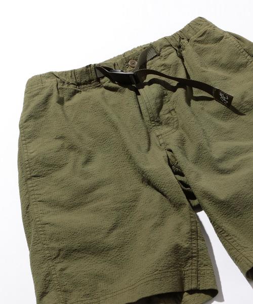 Gramicci（グラミチ）の「【別注】 ＜GRAMICCI （グラミチ）＞ SEERSUCKER SHORTS/パンツ ◆（その他パンツ・メンズ・ネイビー/オリーブ/ベージュ・SMALL/LARGE/MEDIUM）」の3枚目の写真