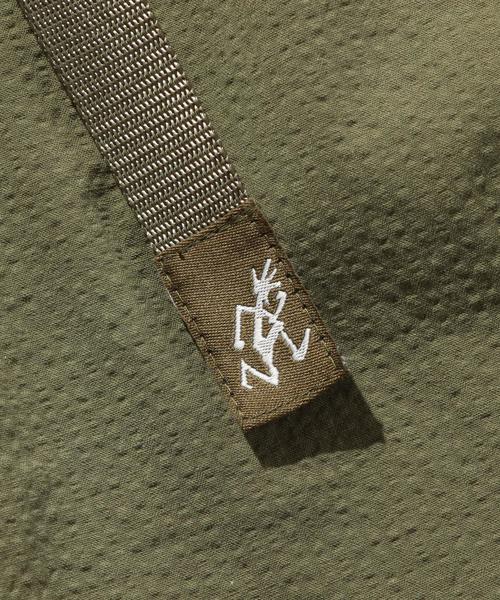 Gramicci（グラミチ）の「【別注】 ＜GRAMICCI （グラミチ）＞ SEERSUCKER SHORTS/パンツ ◆（その他パンツ・メンズ・ネイビー/オリーブ/ベージュ・SMALL/LARGE/MEDIUM）」の14枚目の写真