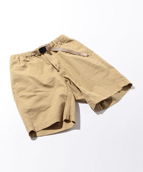 Gramicci（グラミチ）の「【別注】 ＜GRAMICCI （グラミチ）＞ SEERSUCKER SHORTS/パンツ ◆（その他パンツ・メンズ・ネイビー/オリーブ/ベージュ・SMALL/LARGE/MEDIUM）」の6枚目の写真