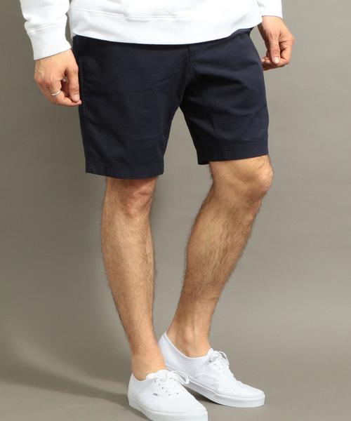 Gramicci（グラミチ）の「【別注】 ＜GRAMICCI （グラミチ）＞ SEERSUCKER SHORTS/パンツ ◆（その他パンツ・メンズ・ネイビー/オリーブ/ベージュ・SMALL/LARGE/MEDIUM）」の9枚目の写真