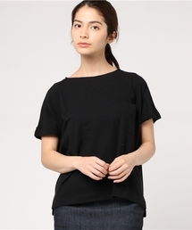 PrimaryNavyLabel:コットンリネンポケットTee