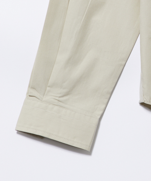 STUDIOUS（ステュディオス）の「カラーブロードシャツ（シャツ/ブラウス・メンズ・ブルー/ホワイト/ピンク/ベージュ/ネイビー・3/1/2）」の8枚目の写真