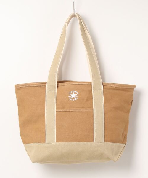 CONVERSE（コンバース）の「【CONVERSE】CANVAS TOTE BAG/トートバッグ/キャンバス/手提げ/コンバース（トートバッグ・レディース・ネイビー/ブラック/ピンク/ライトグリーン/レッド/ホワイト/ブラック系その他/グレー/ベージュ/ベージュ系その他/グリーン/ライトブラウン/ブルー系/アイボリー/レッド系その他/チャコール/ベージュ系その他3/カーキ系/エンジ・FREE）」の7枚目の写真