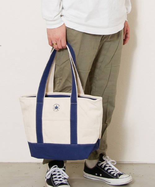 CONVERSE（コンバース）の「【CONVERSE】CANVAS TOTE BAG/トートバッグ/キャンバス/手提げ/コンバース（トートバッグ・レディース・ネイビー/ブラック/ピンク/ライトグリーン/レッド/ホワイト/ブラック系その他/グレー/ベージュ/ベージュ系その他/グリーン/ライトブラウン/ブルー系/アイボリー/レッド系その他/チャコール/ベージュ系その他3/カーキ系/エンジ・FREE）」の14枚目の写真