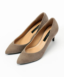 ベーシックスエードパンプス