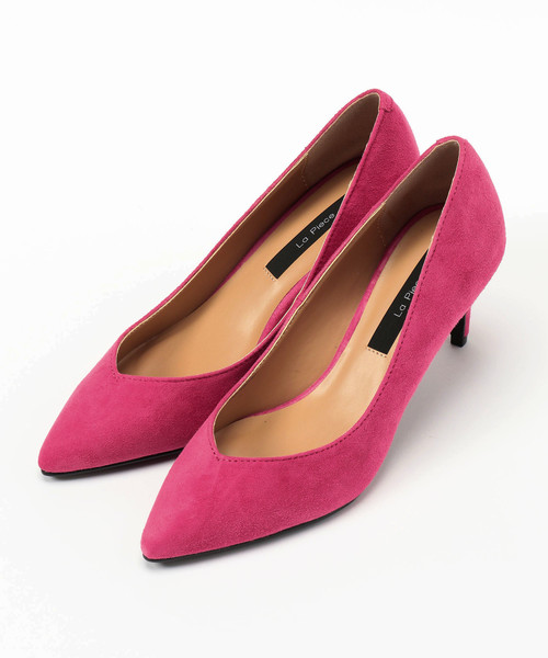 Tiara（ティアラ）の「ベーシックスエードパンプス（パンプス・レディース・ブラック/ベージュ/ピンク・S/M/L）」の3枚目の写真