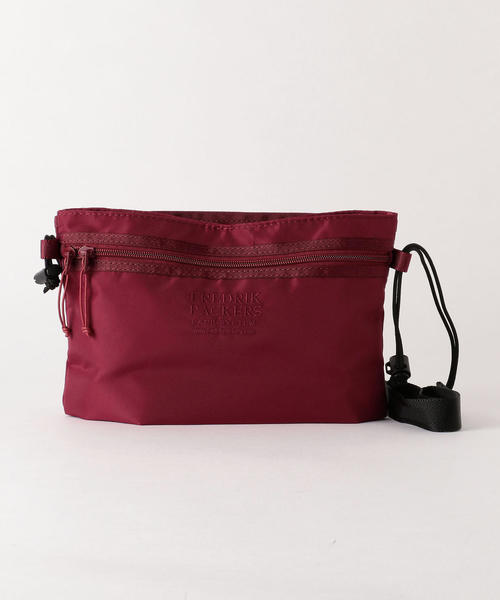 FREDRIK PACKERS(フレドリックパッカーズ)の「<FREDRIK PACKERS>UTILITY SACK/ショルダーバッグ(ショルダーバッグ・レディース・ブラック/ワインレッド/その他1・FREE)」の3枚目の写真