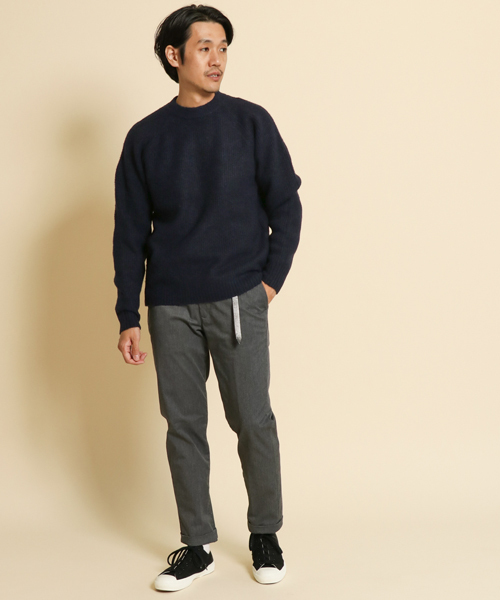 URBAN RESEARCH DOORS(アーバンリサーチドアーズ)の「FORK&SPOON HANAクルーネックニット(ニット/セーター・メンズ・グレー/ネイビー/ロイヤルブルー/グリーン/レッド/オフホワイト・4/5)」の10枚目の写真