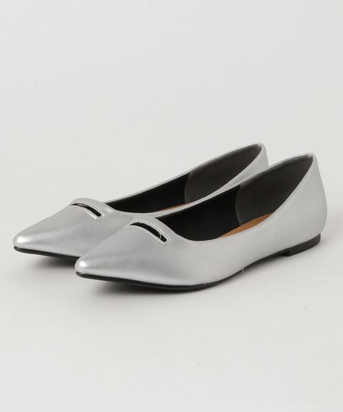 KOBE LETTUCE（コウベレタス）の「コインフラットパンプス（パンプス・レディース・ベージュ/ブラウン/ブラック/マスタード/レオパード/その他/パープル/その他1/シルバー・L/LL/M/S）」の6枚目の写真