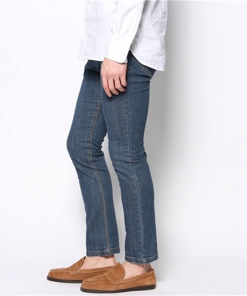 MORGAN HOMME（モルガンオム）の「フローレセントストレッチデニム（デニムパンツ・メンズ・ブルー系その他/ピンク・LARGE/MEDIUM/SMALL/AL）」の3枚目の写真