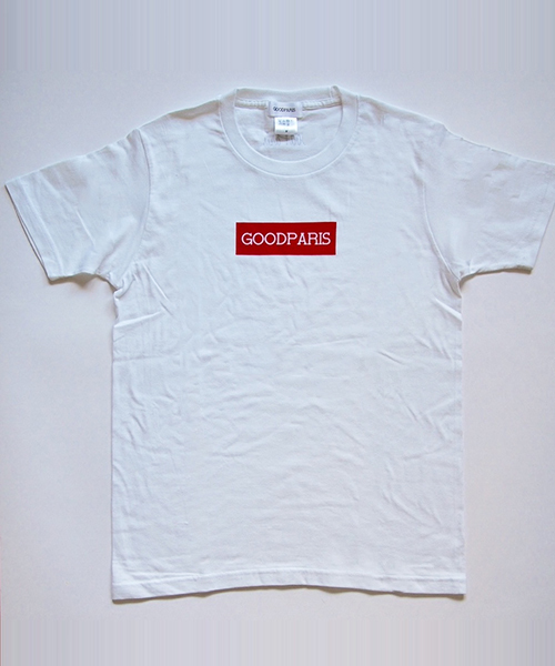 GOODPARIS グッドパリス BOX LOGO T 半袖ロゴTシャツ GDT-014 GOODPARIS グッドパリス BOX LOGO T 半袖ロゴTシャツ GDT-014