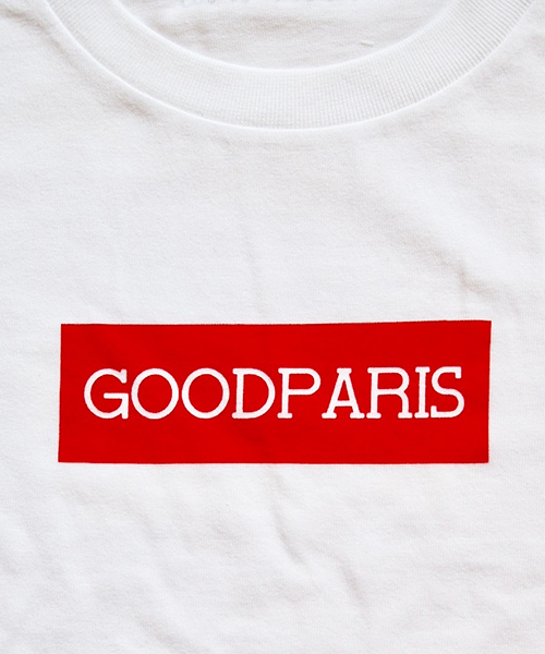 GOODPARIS グッドパリス BOX LOGO T 半袖ロゴTシャツ GDT-014 GOODPARIS グッドパリス BOX LOGO T 半袖ロゴTシャツ GDT-014