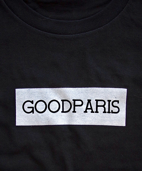 GOODPARIS グッドパリス BOX LOGO T 半袖ロゴTシャツ GDT-014 GOODPARIS グッドパリス BOX LOGO T 半袖ロゴTシャツ GDT-014
