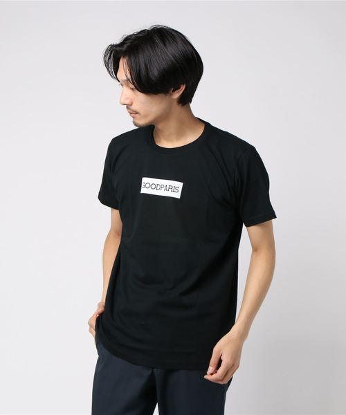 GOODPARIS グッドパリス BOX LOGO T 半袖ロゴTシャツ GDT-014 GOODPARIS グッドパリス BOX LOGO T 半袖ロゴTシャツ GDT-014