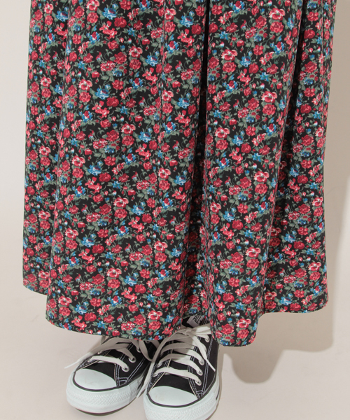 apres jour（アプレジュール）の「ヴィンテージフラワーフレアスカート【ZOZOTOWN限定アイテム】（スカート・レディース・レッド系その他/ダークブラウン・フリー）」の13枚目の写真