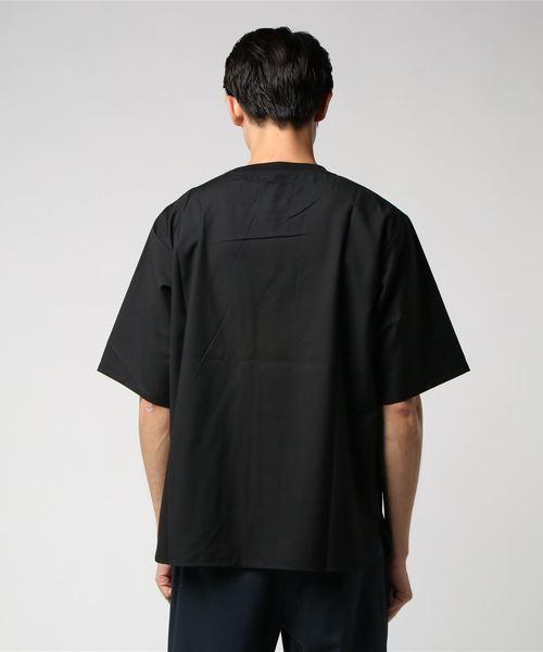 NOT CONVENTIONAL（ノットコンベンショナル）の「NOTCONVENTIONAL/T/R wrap tee（Tシャツ/カットソー・メンズ・ブラック・FREE）」の3枚目の写真