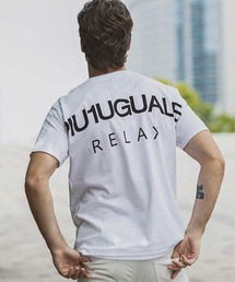 1PIU1UGUALE3 RELAX(ウノピゥウノウグァーレトレ リラックス)バックロゴプリントTシャツ