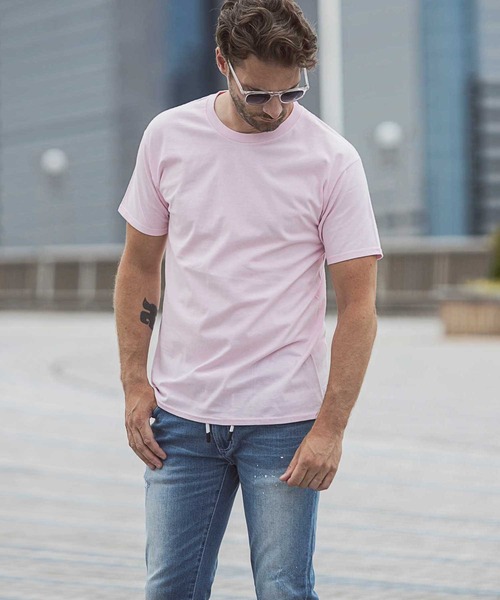 1PIU1UGUALE3  RELAX （ウノピゥウノウグァーレトレ リラックス）の「1PIU1UGUALE3 RELAX(ウノピゥウノウグァーレトレ リラックス)バックロゴプリントTシャツ（Tシャツ/カットソー・メンズ・ホワイト/ブラック/ブルー/パープル/ダークグリーン/ライトブルー/チャコールグレー/ピンク/ネイビー・SMALL/MEDIUM/LARGE/X-LARGE/XX-LARGE）」の22枚目の写真