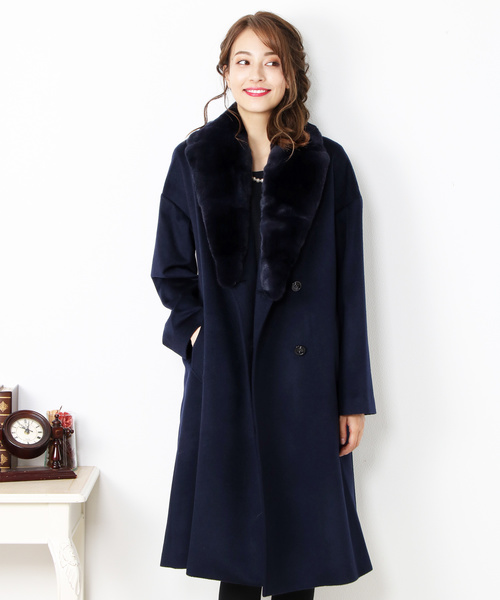 ERA] カシミヤ100% ロングコート（その他アウター）｜sankyo