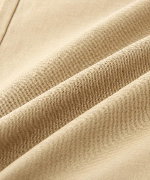 MONO-MART（モノマート）の「綿麻ストレッチタックワイドパンツ（その他パンツ・メンズ・ブラック/ベージュ/ネイビー/ライトオリーブ/グレー系その他/ベージュ系その他・S/M/L）」の8枚目の写真