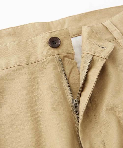 MONO-MART（モノマート）の「綿麻ストレッチタックワイドパンツ（その他パンツ・メンズ・ブラック/ベージュ/ネイビー/ライトオリーブ/グレー系その他/ベージュ系その他・S/M/L）」の11枚目の写真