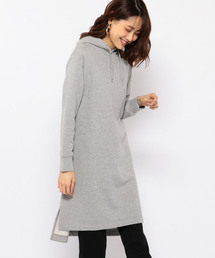 Petit Honfleur | 裏起毛フードワンピース(ワンピース)