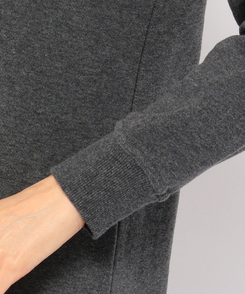 Petit Honfleur（プチオンフルール）の「裏起毛フードワンピース（ワンピース・レディース・グレー/チャコールグレー/サックスブルー・M size/L size）」の15枚目の写真