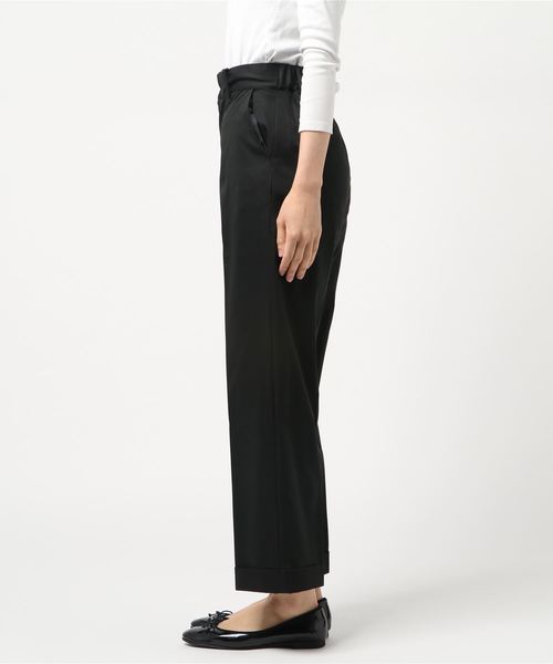 NANO universe(ナノユニバース)の「センタープレスパンツ(その他パンツ・レディース・ブラック/ベージュ/ベージュ系その他4・38/36)」の4枚目の写真