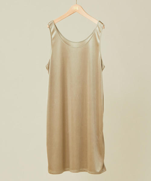 BEAUTY&YOUTH UNITED ARROWS（ビューティーアンドユースユナイテッドアローズ）の「BY∴ シフォンレイヤードTEEワンピースо（ワンピース・レディース・ブラック/オリーブ/ダークブラウン・FREE）」の10枚目の写真