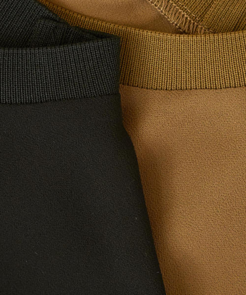 BEAUTY&YOUTH UNITED ARROWS（ビューティーアンドユースユナイテッドアローズ）の「BY∴ シフォンレイヤードTEEワンピースо（ワンピース・レディース・ブラック/オリーブ/ダークブラウン・FREE）」の19枚目の写真