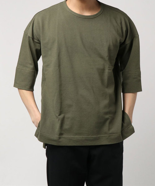 【ohta】 BIG T-shirt / charcoal , gree 【ohta】 BIG T-shirt / charcoal , gree