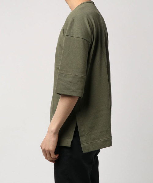【ohta】 BIG T-shirt / charcoal , gree 【ohta】 BIG T-shirt / charcoal , gree