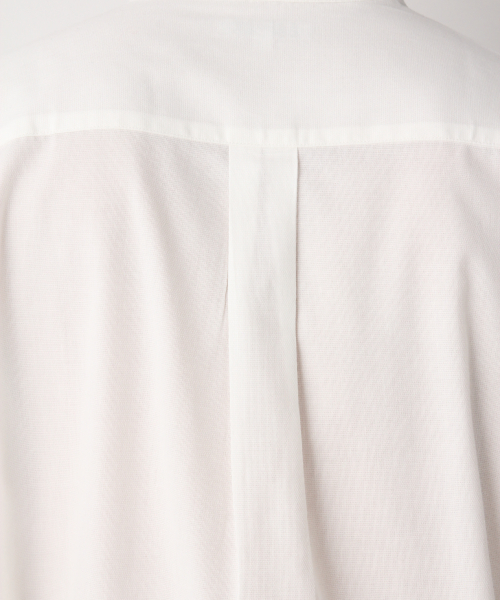 GLOBAL WORK（グローバルワーク）の「パナマバンドカラー7分袖【吸水速乾】/827162（シャツ/ブラウス・メンズ・ホワイト/ベージュ/ネイビー/ライトグリーン/その他1・SMALL/MEDIUM/LARGE/X-LARGE）」の21枚目の写真