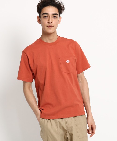 ワンポケットクルーネックtシャツ Tシャツ カットソー Danton ダントン のファッション トップス セール Danton