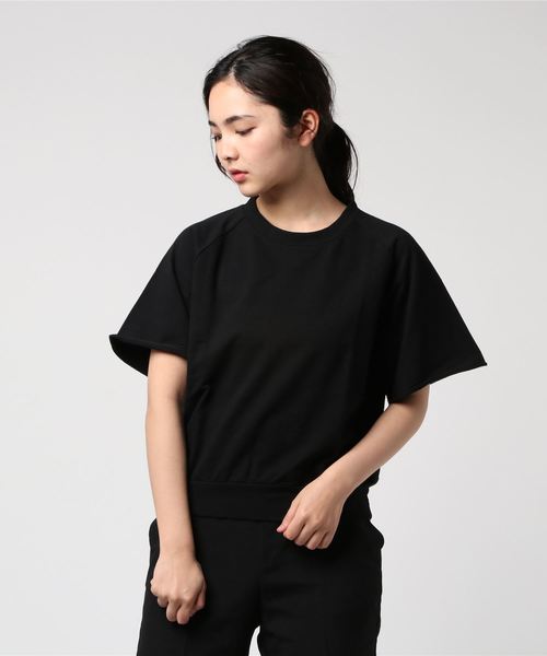 Culture Medium（カルチャーミディアム）の「ミニ裏毛ラグランプルオーバー（その他トップス・レディース・ホワイト/モカ/ブラック/サックスブルー・FREE）」の7枚目の写真