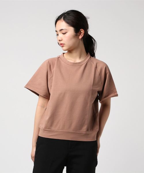 Culture Medium（カルチャーミディアム）の「ミニ裏毛ラグランプルオーバー（その他トップス・レディース・ホワイト/モカ/ブラック/サックスブルー・FREE）」の14枚目の写真